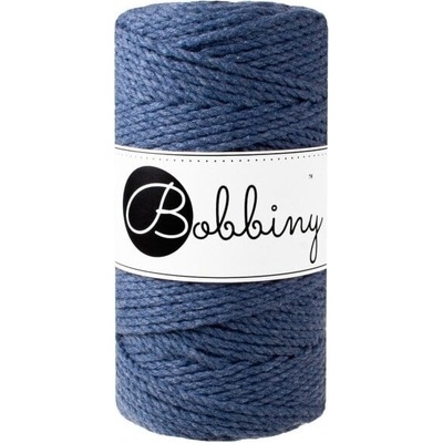 Bobbiny 3PLY Macramé Rope 3 mm 100 m Jeans юта (TS-E033)