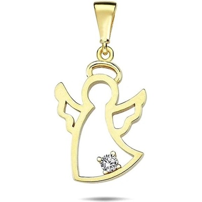 Diante Zlatý přívěsek andílek 59642646