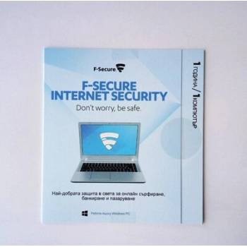 Image 1 of F-Secure Internet Security 1Y/1U, OEM