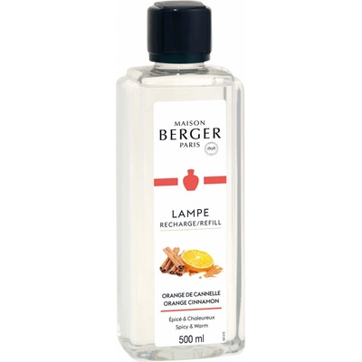 Lampe Berger Paris náplň do katalické lampy Pomaranč a škorica 500 ml