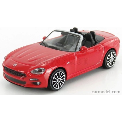 Bburago Fiat 124 Spider 2016 Red 1:43