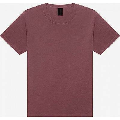 Bella+Canvas Robustní unisex tričko s kulatým výstřihem a efektem seprání Červená vínová BL4810GD