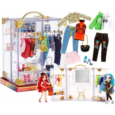 MGA Rainbow High Fashion šatní skříň s oblečky – Hledejceny.cz