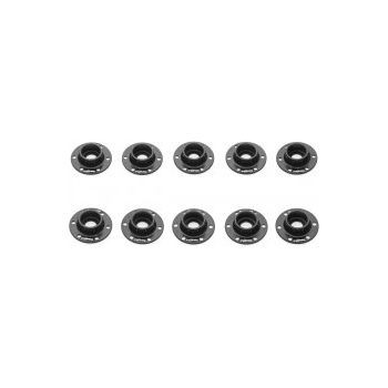 SpotOnRC Ozdobná podložka široká M4 Černá 10 ks