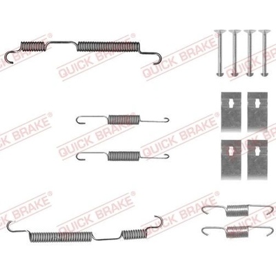 Súprava príslušenstva, brzdové čeľuste Quick Brake 105-0050