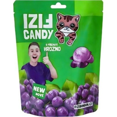 Fizi candy cukrík hrozno 98 g