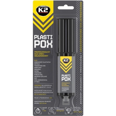 K2 PLASTIPOX 25G Profesionálne lepidlo na plast