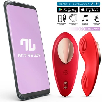 InToYou App Series Panty Vibrator with App Double Layer Silicone Red