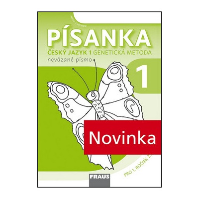 Písanka 1 Genetická metoda nevázané písmo Sassoon pro 1. ročník ZŠ