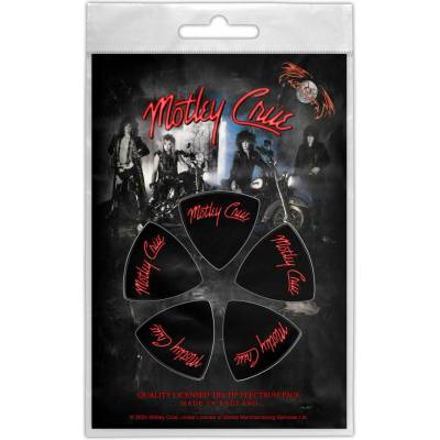 RukaHore Brnkadlo Motley Crue - Tri-Tip Plectrum Pack: Logo