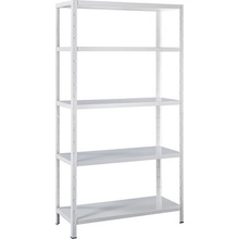 Schulte Regál 4518-W 2000 x 1000 x 350 mm 5 polic bílý