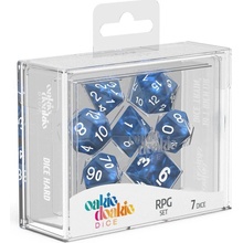 Kocka Set 7 Oakie Doakie Dice RPG Set Marble Blue