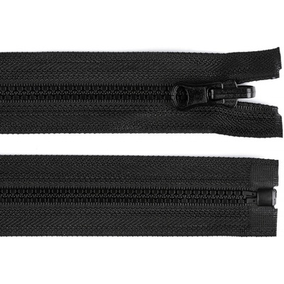 Kostěný zip No 5 délka 70 cm oboustranný Varianta: černá, Balení: 1 ks