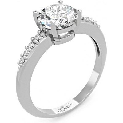 Couple prsten JOYCe BÍLÉ ZLATO SE ZIRKONY 6660264 0 1