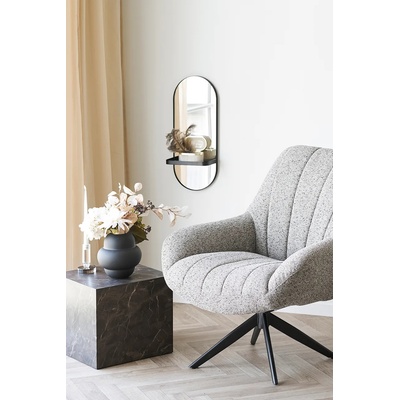 House Nordic Стенно огледало с рафт House Nordic 25 x 12 x 60 cm (4001651)