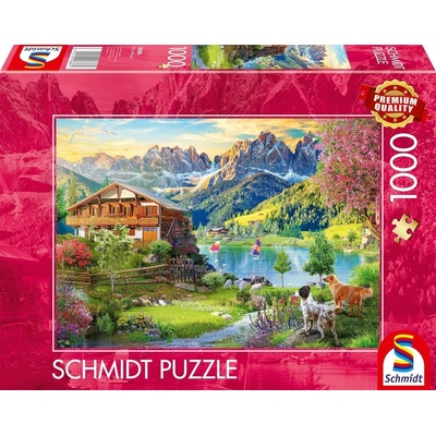 Schmidt Relaxácia v Dolomitoch 1000 dielov