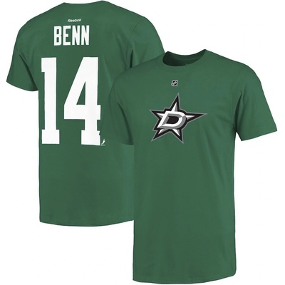 Fanatics pánské tričko #14 Jamie Benn Dallas Stars Stack Logo Name & Number