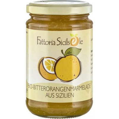 Fattoria Sicilsole Marmeláda z hořkých pomerančů 370 g BIO VEGAN