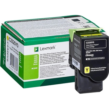Lexmark C2320Y0 жълт (yellow) оригинален тонер (C2320Y0)