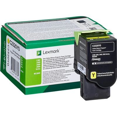 Lexmark C2320Y0 жълт (yellow) оригинален тонер (C2320Y0)