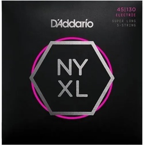 D'Addario NYXL45130SL Струни за 5-струнна бас китара