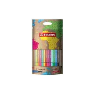 Stabilo Pen 68 mini my design 12 rôznych farieb