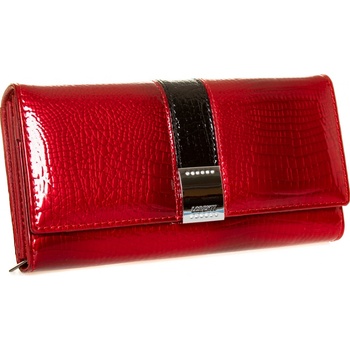 Lorenti Velká dámská kožená peněženka GF111 RS červená