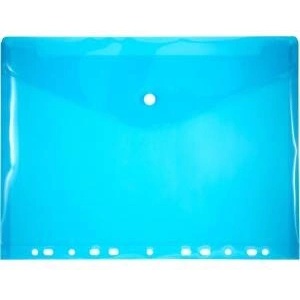 Penmate Briefcase PP A4 with europerforation blue PENMATE