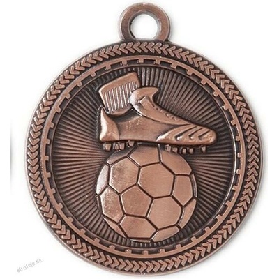 ETROFEJE medaila M9277 futbal medaila M9277 futbal / B 70mm
