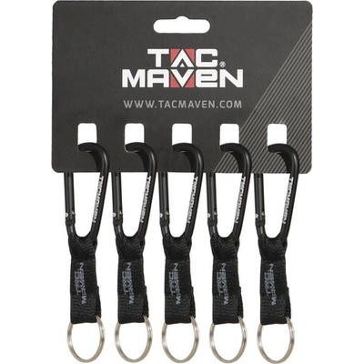 Tac Maven карабин с висулка 6mm, черно (D25027-01)