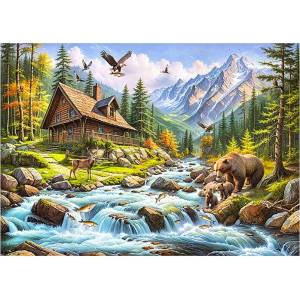 Cherry Pazzi - Puzzle The Living Valley - 1 000 piese