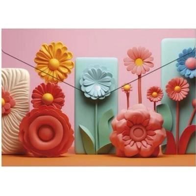 Obal na patent, A5 PP, 180 mikr., PANTA PLAST "Modern Flowers"