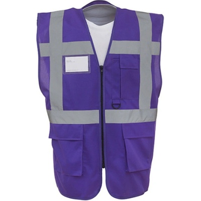 Yoko reflexná multifunkčná vesta HVW801 Purple