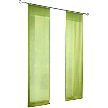 Home Gardine - Záclona zelená 225 x 57cm