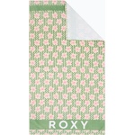 Roxy Студена вода Печатана плажна кърпа босилек парти вълни yw