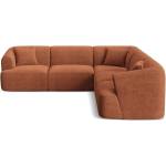 Cosmopolitan Design Теракотен ъглов диван от рипсено кадифе Campi - Cosmopolitan Design (COS_COR_266_F1_CAMPI3)