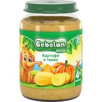 Bebelan Зеленчуково пюре Bebelan Puree - Картофи с тиква, 190 g (1093) - baby