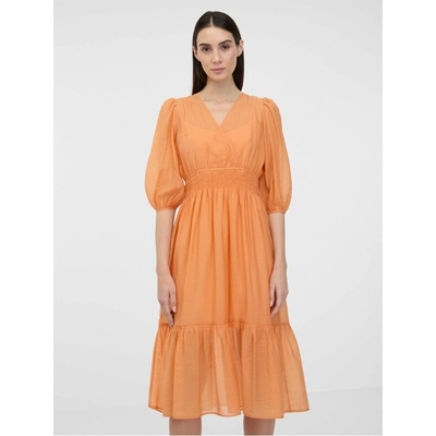 orsay Оранжева дамска миди рокля ORSAY Orsay | Oranzhev | ЖЕНИ | XS