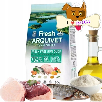 Arquivet Fresh 75% Mäso Kačica a Ryba 10 kg