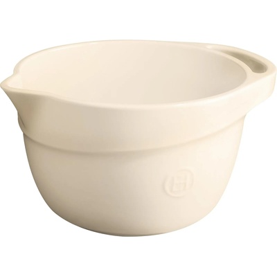 Emile Henry Керамична купа за смесване emile henry mixing bowl - 4.5 л - цвят екрю (eh 6564-02)