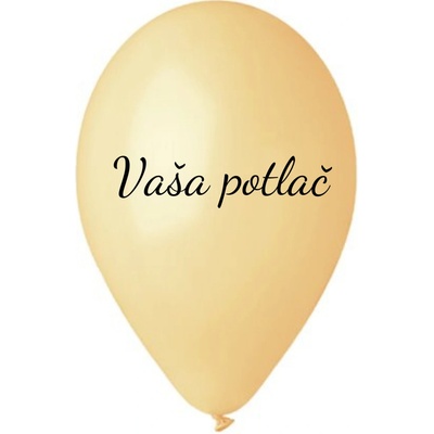 Svet balonku Balónik s textom Telový 26 cm