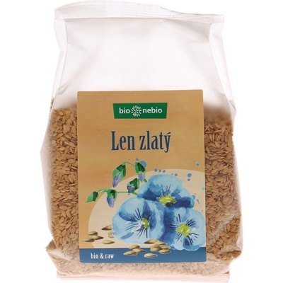 BioNebio Bio Lněné semínko zlaté 300 g