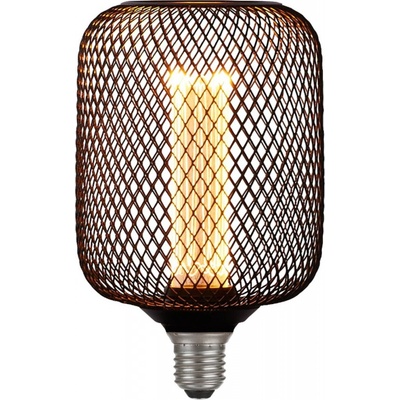 Searchlight LED žárovka E27 Mesh 3,5W 1 800K černá 16002BK