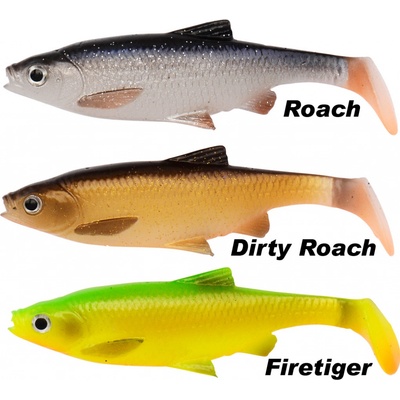 SAVAGE GEAR 3D LB Roach Paddle Tail 7,5cm Firetiger