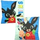 Setino obojstranný vankúš Zajačik Bing & Flop Zajačik Bing v póze Usaina Bolta 40x40