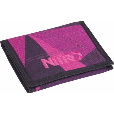 NITRO peněženka WALLET fragments purple