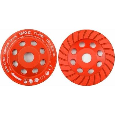 Kotouč diamantový brusný 125 x 22x2 mm YATO - YT-6032