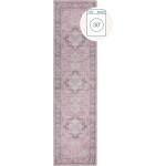 Flair Rugs Светлочервена пътека със смес от рециклирани влакна подходяща за пране 60x230 cm Windsor - Flair Rugs (503119376005)