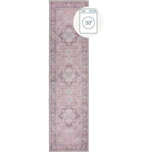 Flair Rugs Светлочервена пътека със смес от рециклирани влакна подходяща за пране 60x230 cm Windsor - Flair Rugs (503119376005)
