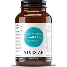 Viridian Essential Man Formula Vitamínový a minerálový komplex pro muže 60 kapslí